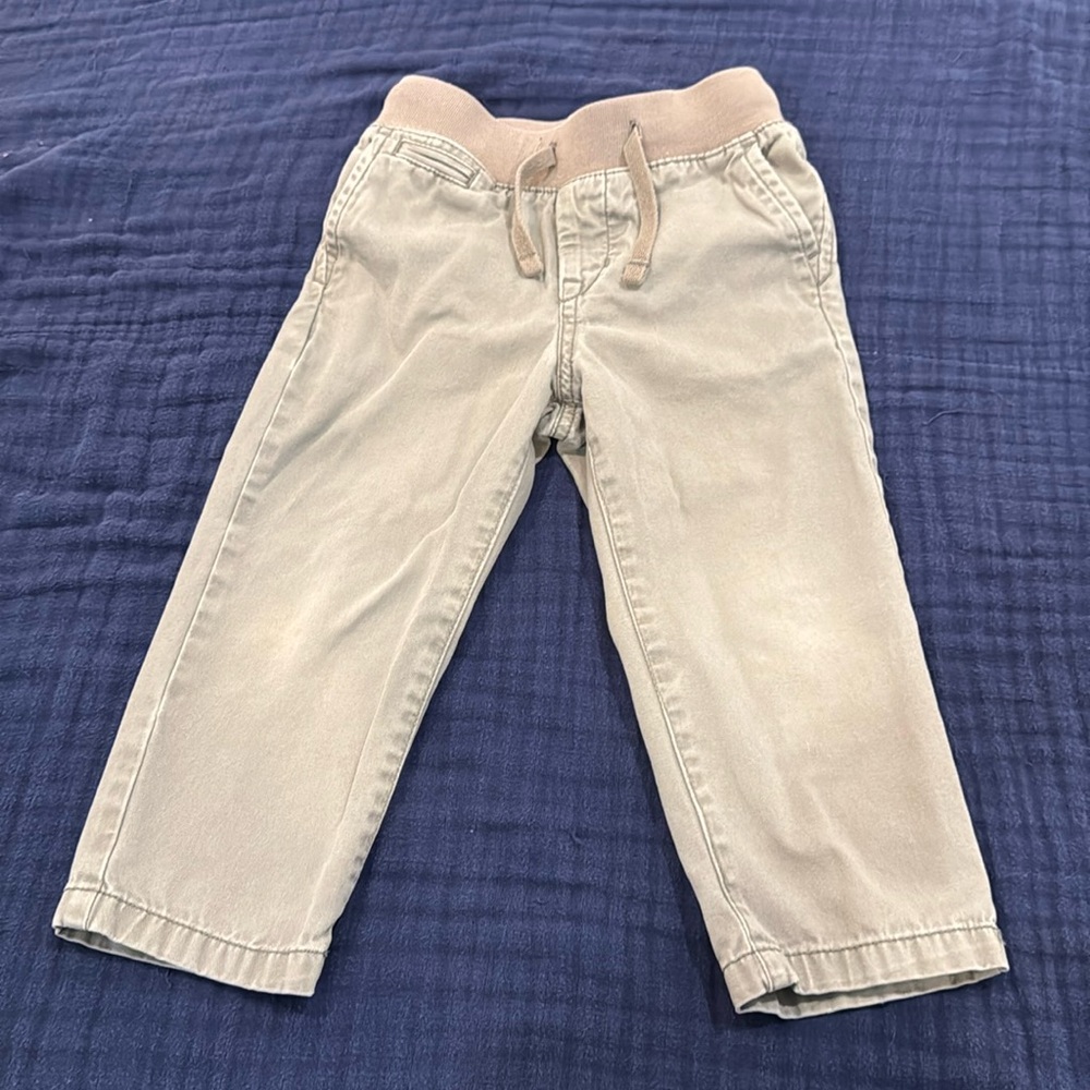 Gap toddler boys 2 years 2t/3t gray khaki pants